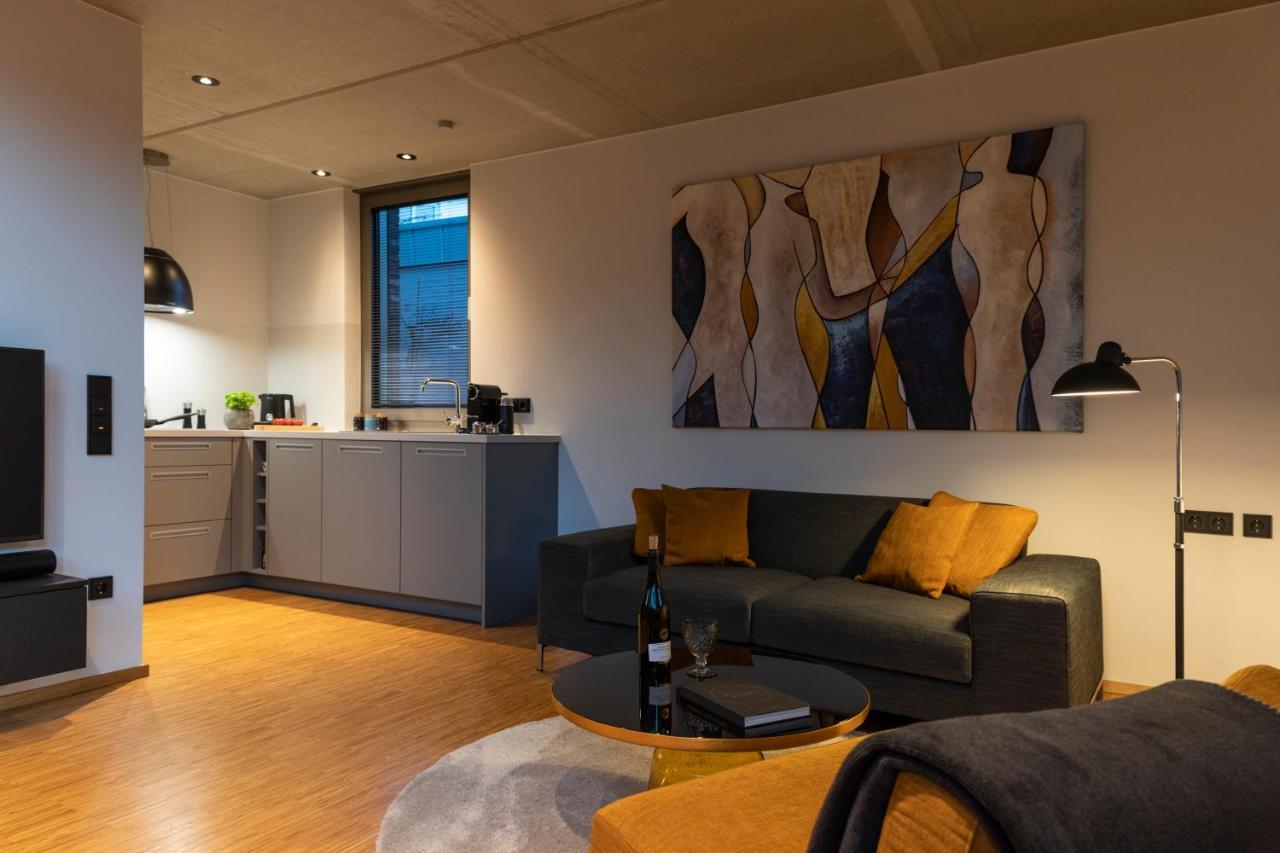 Boarding Cube Oldenburg Apartment Bagian luar foto